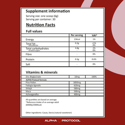 3 bags - Testosterone Support v1.0 (540 grams)